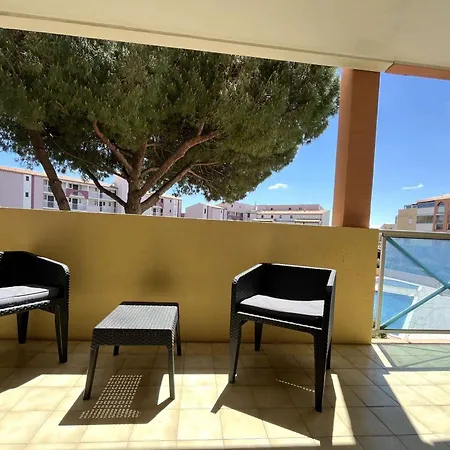 Splendide T3 Renove Avec Piscine Et Parking A 100m De La Mer, 6 Pers, Terrasse, Wifi - Fr-1-607-206 Feriehus